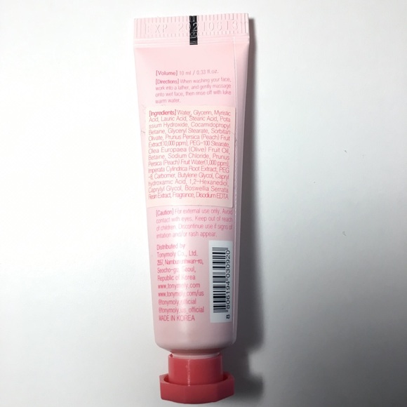 TonyMoly peach punch cleanser foaming - Picture 2 of 3